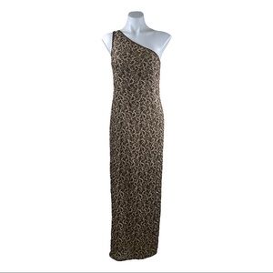 Adrianna Papell Evening Sequin Dress Sz 12